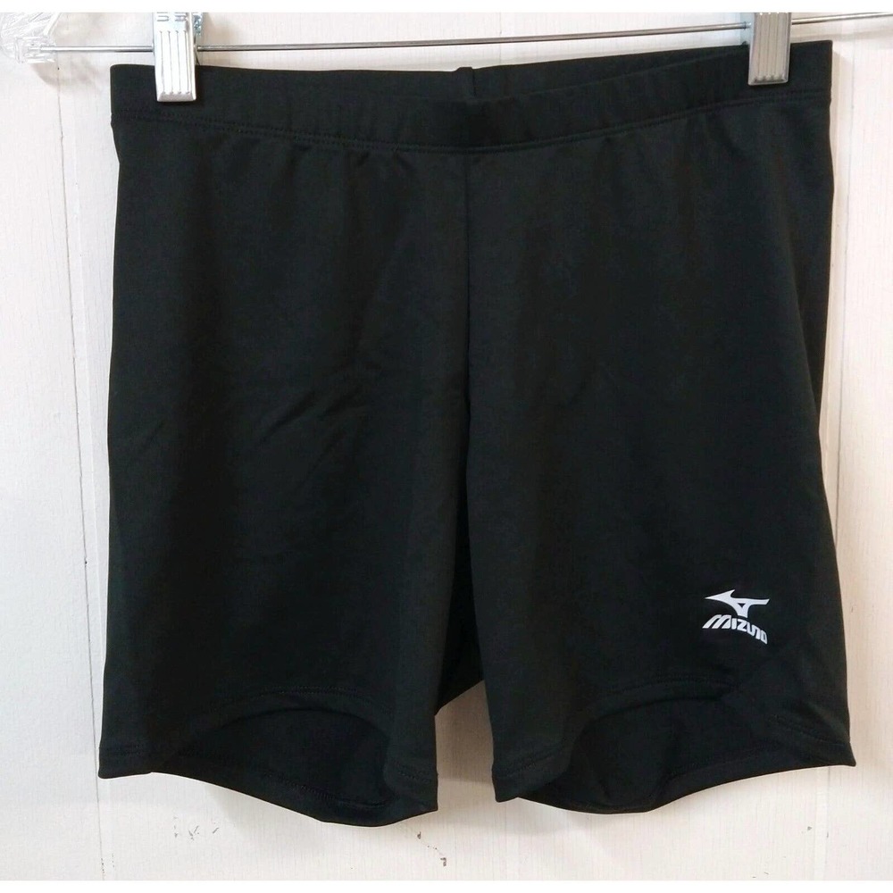 Mizuno WM Medium Athletic Biking Running Drylite Shorts NWT Black Made in USA